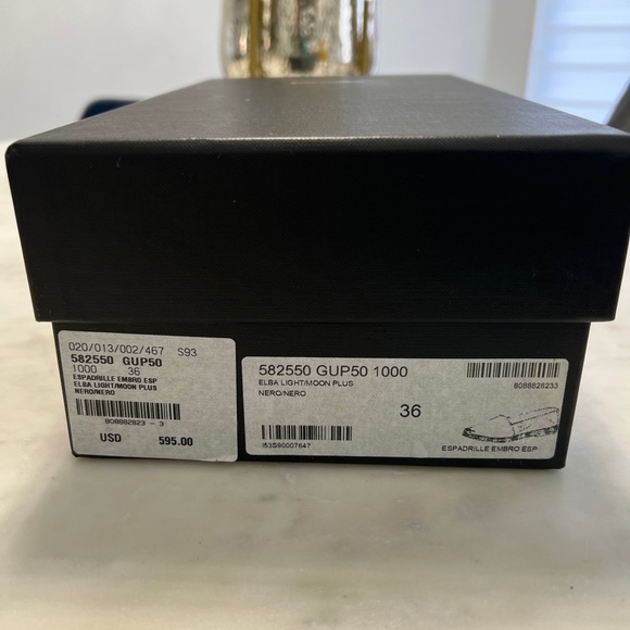 Saint Laurent Black Espadrille. size 36. 100% Authentic - Picture 3 of 4